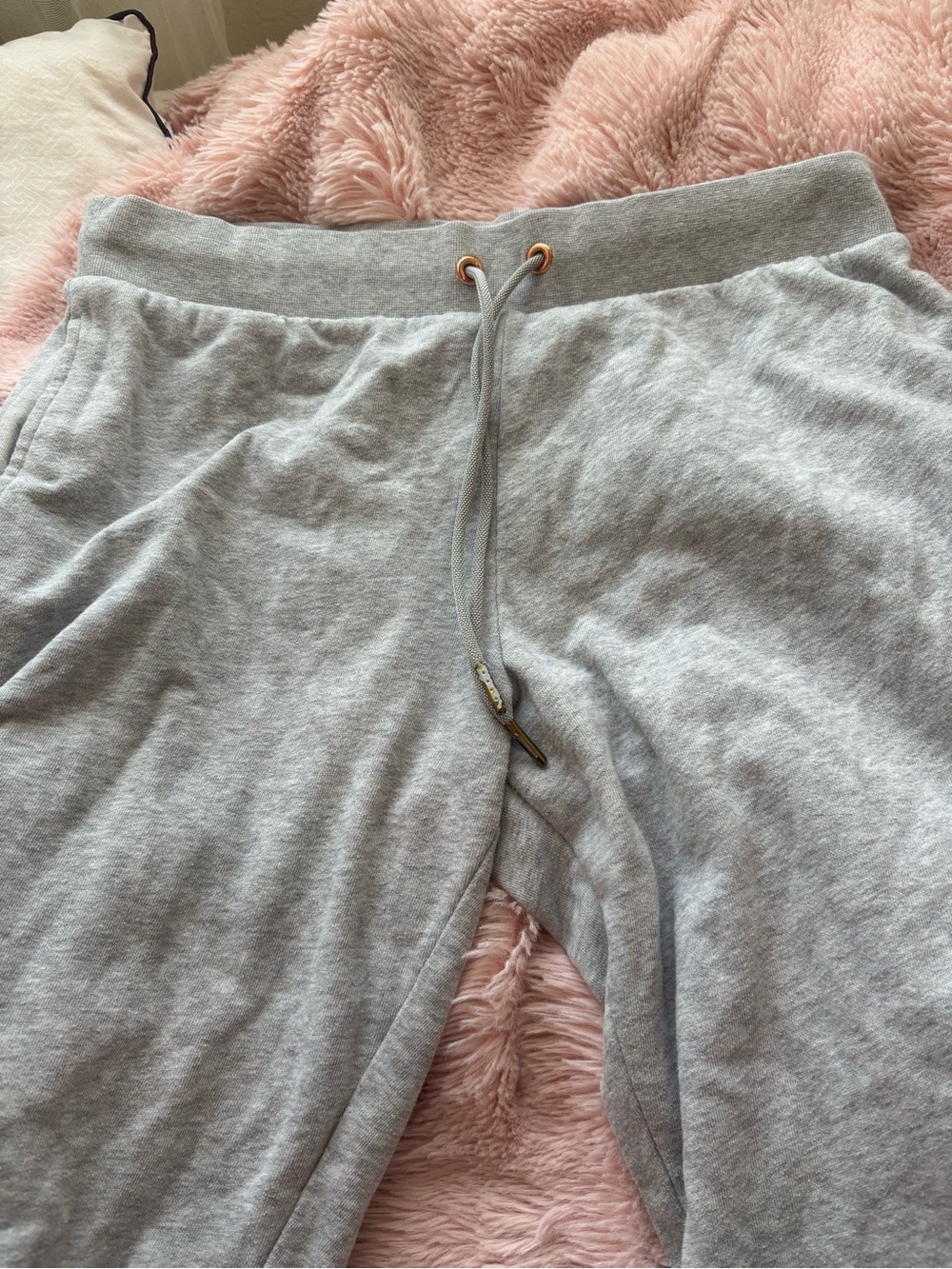 Victoria's Secret Light Gray Kids Drawstring Joggers